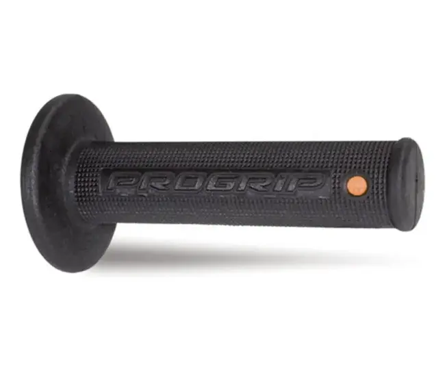 Manopole Mx 799-201 - Doppia Densità - Arancio/nero Senza Foro 405401690 Progrip