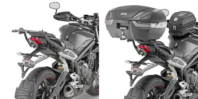 Laterale Monorack Triumph Street Triple 765 Givi 6412fz