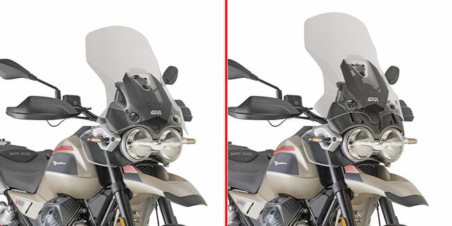 Parabrezza Trasparente Moto Guzzi  V85 Tt  Givi D8209st