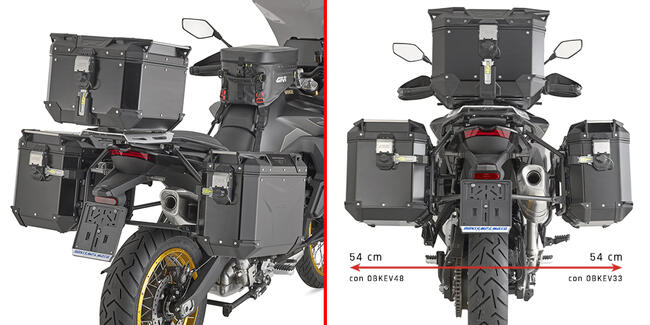 Portavaligie Laterale Voge Valico 900 Dsx Givi Plo9260cam