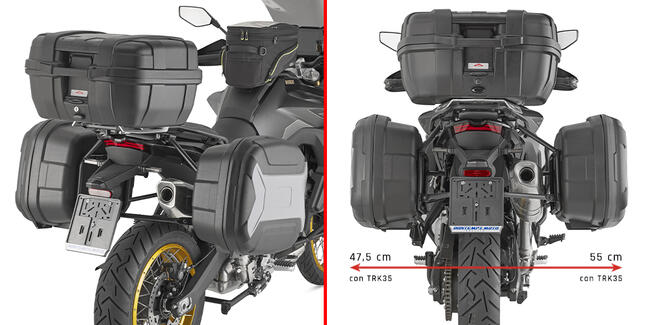 Portavaligie Laterale Voge Valico 900 Dsx Givi Plo9260mk