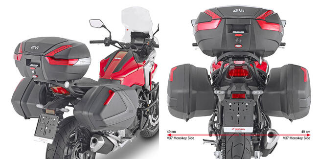 Portavaligie Laterale Honda Nc750x Givi Plx1192