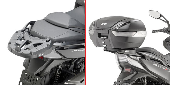 Portapacchi Kymco Xciting S400i Givi Sr6112