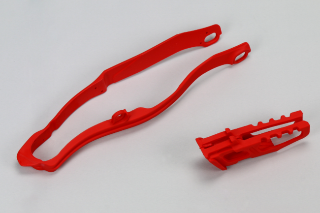 Kit Cruna Catena+fascia Forcella - Rosso - Honda Ho04665