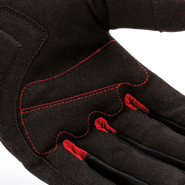 Tucano Urbano Guanti Da Moto Nero/rosso Unisex