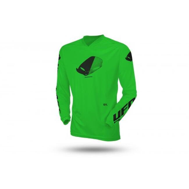 Ufo Maglie Da Moto Verde Bambino