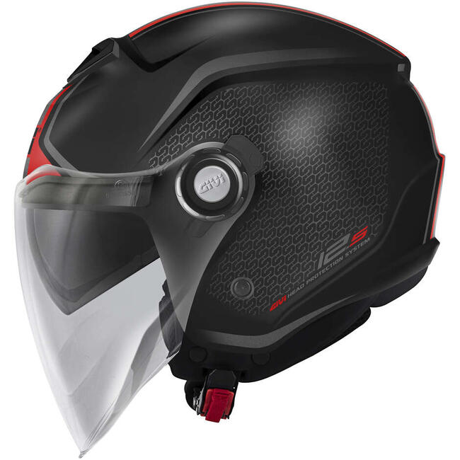 Caschi Demijet Nero/giallo Givi