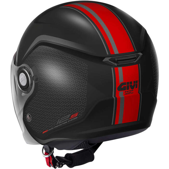 Caschi Demijet Nero/giallo Givi