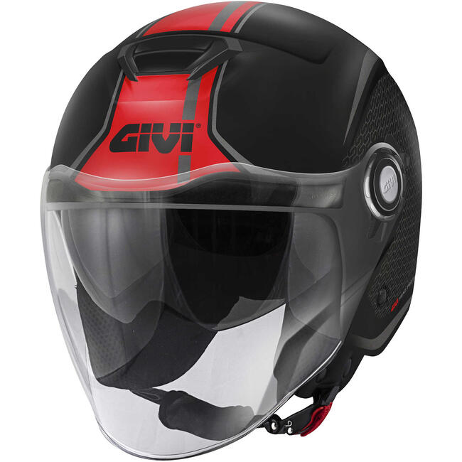 Givi Caschi Demijet Nero/giallo