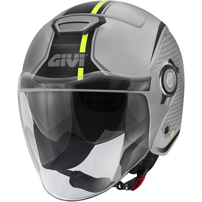 Givi Caschi Demijet Grigio/giallo