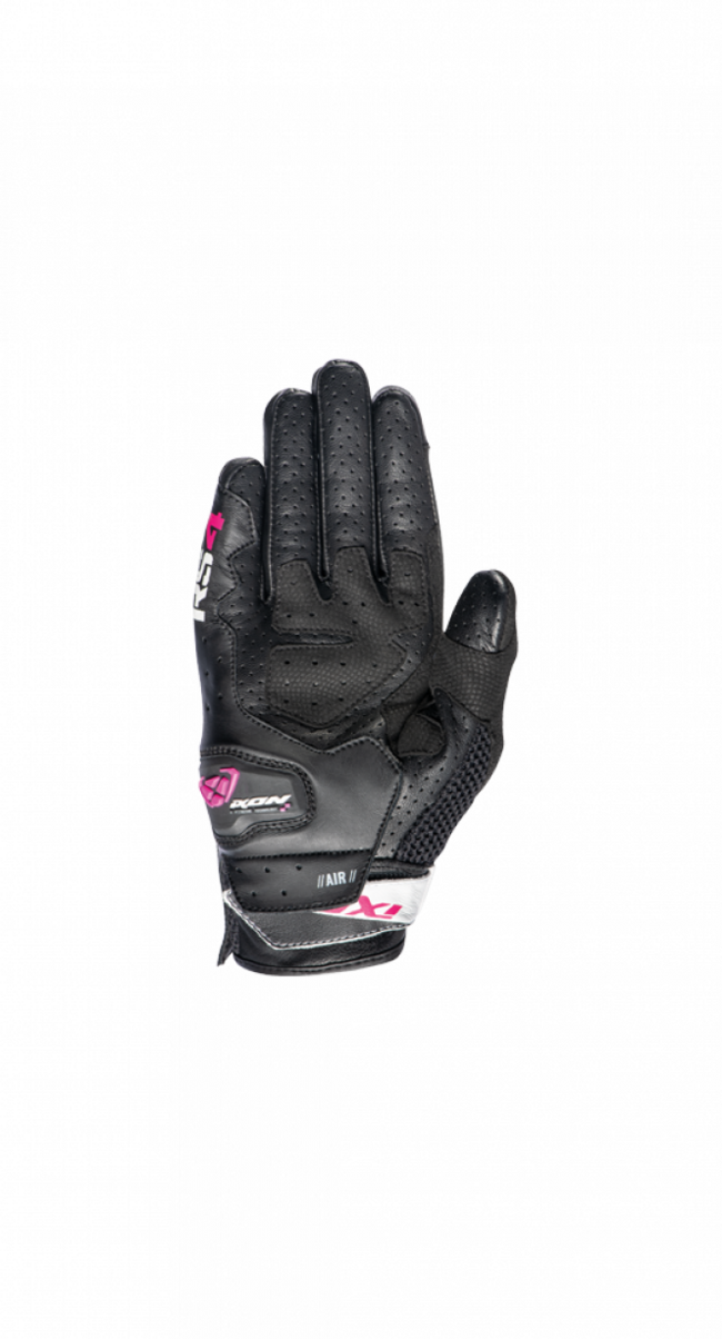 Ixon Guanti Da Moto Nero/fucsia Donna