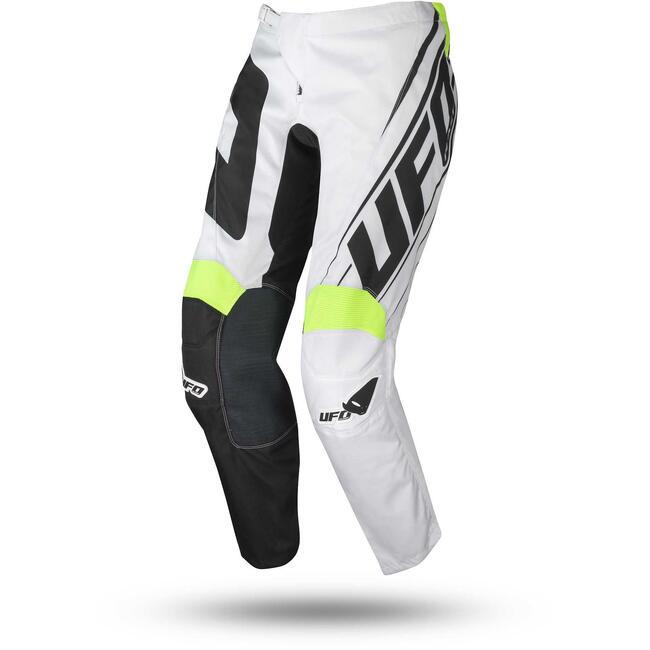 Ufo Pantaloni Da Moto Nero/bianco Uomo