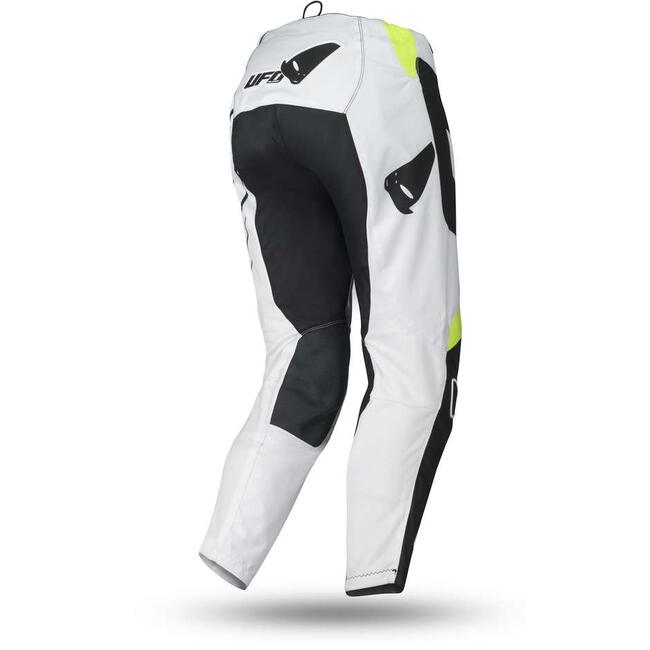 Ufo Pantaloni Da Moto Nero/bianco Uomo