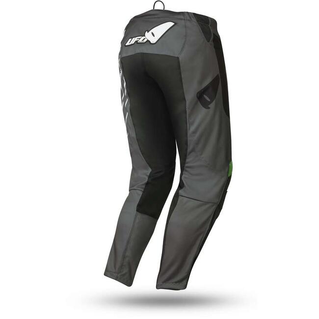 Ufo Pantaloni Da Moto Nero/verde Uomo