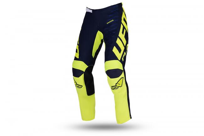 Ufo Pantaloni Da Moto Blu/giallo Unisex