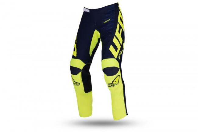 Ufo Pantaloni Da Moto Blu/giallo Bambino