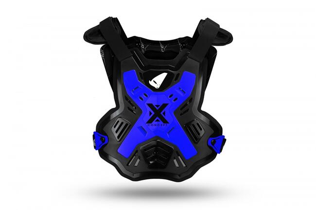 Pettorina Motocross X-Concept senza spalline rossa - Ufo Plast