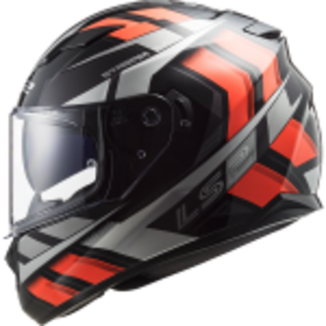 Casco Integrale Ls2 Ff320 Stream Evo Loop Nero Arancio Fluo - Fuorigiriweb